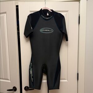 O'Neill Black and Blue Men's Swim Wetsuit